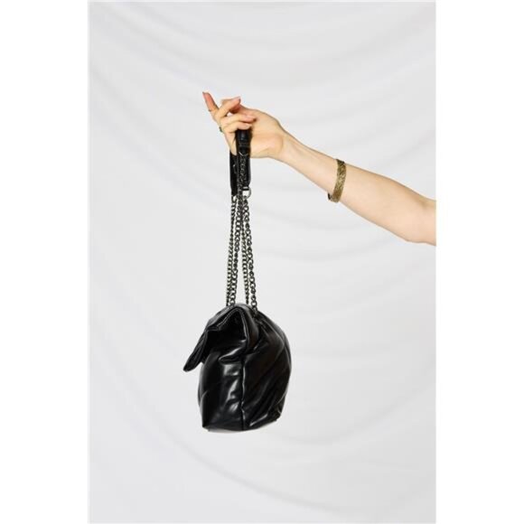 SHOMICO PU Leather Chain Handbag - Picture 7 of 16